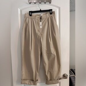 NWT beige pants banana republic